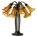21" H Lily 10 Light Table Lamp
