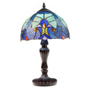 17" H Halston Candlestick Base Dome Shade Table Lamp