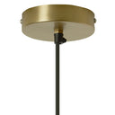 16" W Clara Industrial Gold Dome Shade Pendant