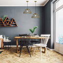 16" W Clara Industrial Gold Dome Shade Pendant