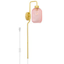 32"H Davia Retro Wall Sconce-Off
