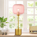 21"H Eagan Globe Shade Table Lamp