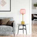 21"H Eagan Globe Shade Table Lamp