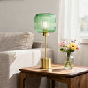 21"H Eagan Globe Shade Table Lamp