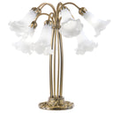 21" H Lily 10 Light Table Lamp -On