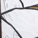 16" H Calla Lilies Design Stained Glass Window Panel