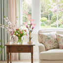 23.5"H Hand Blown Glass 3 Calla Lily Uplight Accent Lamp