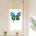 20.5"H Stained Glass Swallowtail Butterfly Window Panel