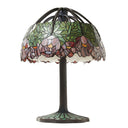 27" H Lotus Tiffany-Style Stained Glass Table Lamp