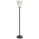 69.25" H Maddie Metal and Glass Floor Lamp