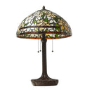 25.75" H Daffodil Tiffany-Style Stained Glass Table Lamp