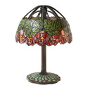 27" H Lotus Tiffany-Style Stained Glass Table Lamp