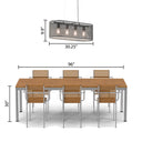 30" 4-Light Gianna Chandelier Black