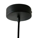 18.5"H Woven Modern Cage Oversized 1-Light Pendant