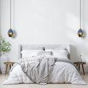5.5" W Bouvier Metal and Glass Pendant Light