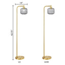 63"H Rowan Globe Shade Floor Lamp
