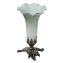 8" H Lily Glass Accent Lamp