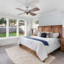 42"W Caelan Remote-Controlled 2-Light Ceiling Fan