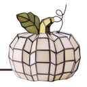 9"H Patch the Pumpkin Stained Glass Accent Lamp