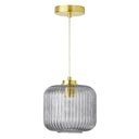 7.25"H Gael Retro Globe Shade Pendant Light