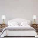 17.75"H Marler Gold & White Twin Table Lamps