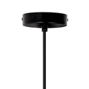 12" W Sandy Bohemian White Cone Shade Pendant