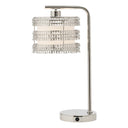 19.5"H Quentin Silver Drum Shade Table Lamp