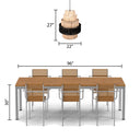 Zeke 22"W Tiered Natural and Black Jute Pendant Light