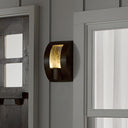 Jonah River of Goods Traditional Antique Bronze Uplight Outdoor Wall Sconce