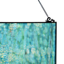 10.75"H Single Pane Stained Glass Window Panel