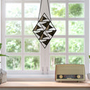 14" H Bette Stained Glass Window Panel
