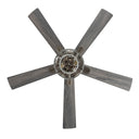 52"W LED Olivia 5-Blade Beaded Braid Wedding Band Ceiling Fan