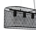 30" 4-Light Gianna Chandelier Black