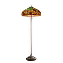 65"H Hampstead Tiffany Style Stained Glass Floor Lamp