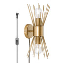 16.5" H Arlo Modern Indoor Plug-In Wall Sconce