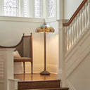 65"H Hampstead Tiffany Style Stained Glass Floor Lamp