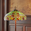 65"H Hampstead Tiffany Style Stained Glass Floor Lamp