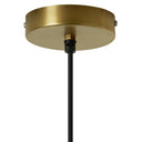 16.5" W Lucy Industrial Gold Open Caged Shade Pendant Light