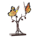 20.5" H Amelia Stained Glass Butterfly Table Lamp