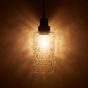 4.75" W 1-Light Haute Glass and Metal Pendant