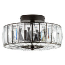 11.5" Crystalline Semi-Flush Mount Ceiling Fixture