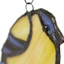 4.5" H Bird Quartet Stained Glass Window Panel Set