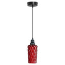 4.75" W 1-Light Tami Glass and Metal Pendant