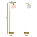 63"H Rowan Globe Shade Floor Lamp