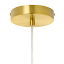 7.25"H Gael Retro Globe Shade Pendant Light