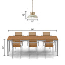 13" 1-Light Silver and Gold Dome Shaded Pendant