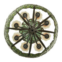 27" H Lotus Tiffany-Style Stained Glass Table Lamp