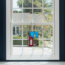 14.5" H London Stained Glass Window Panel