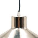 12"H Chapel Hill Teardrop 1-Light Metal Pendant