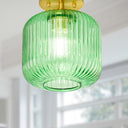 10.25"H Jeanine Globe Ceiling Light
